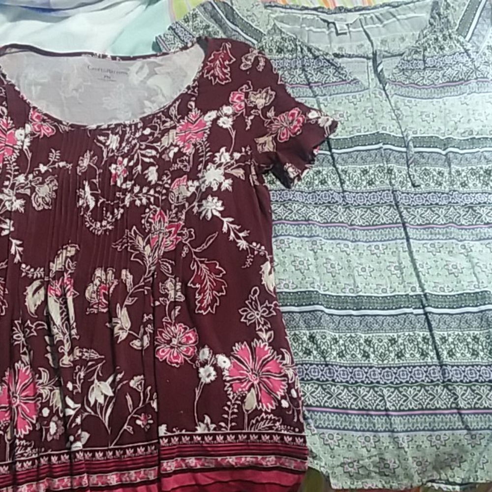 Croft and Barrow ladies PM Blouse 2 pieces
